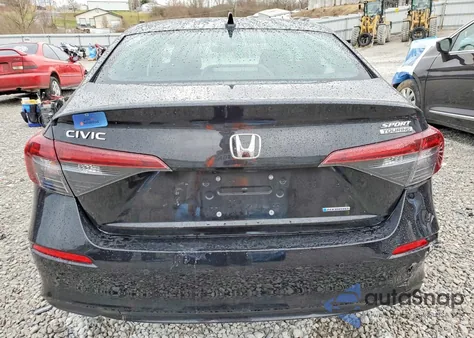 2025 Honda Civic Sport z USA, uszkodzony, nr VIN 2HGFE4F84SH343331